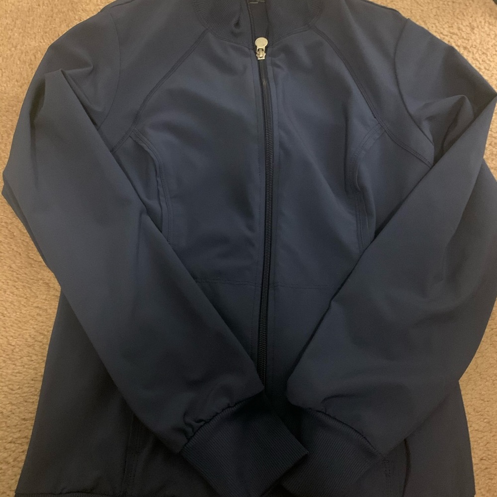 Black athletic jacket